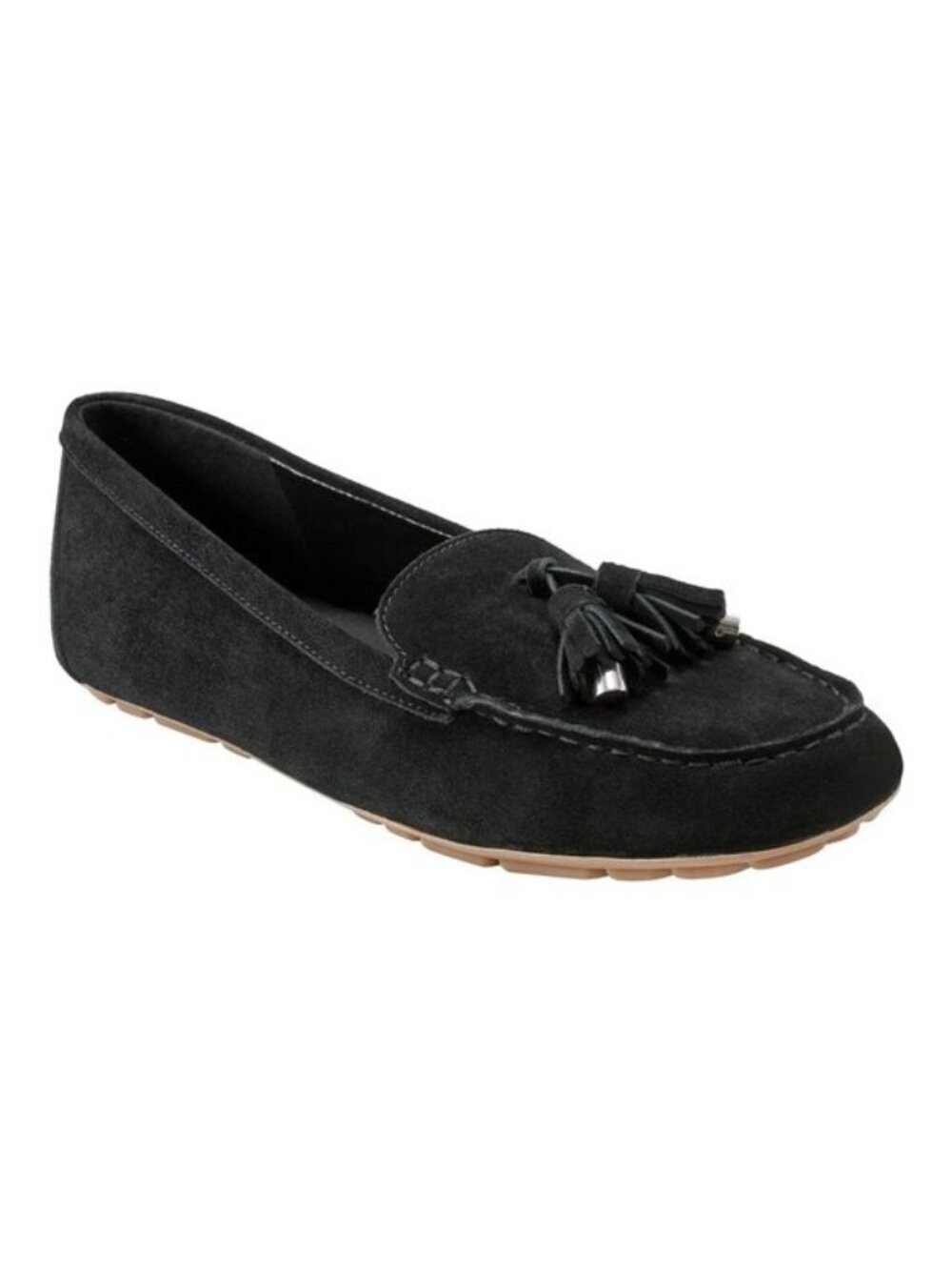 🆕 Marc Fisher LTD Women's Layney  Suede Moccasin Tassel Loafers – Size 7.5 NIB